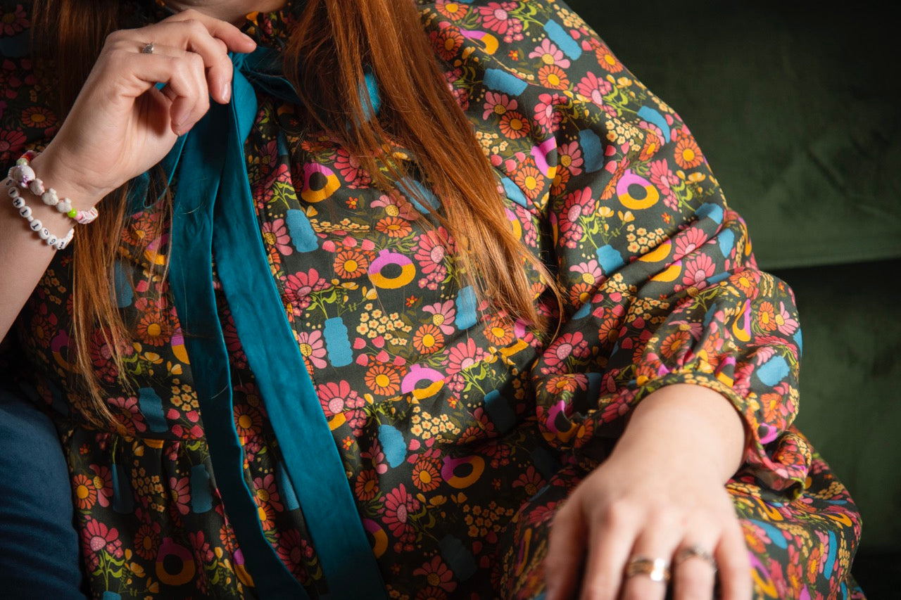 The Flowers - TENCEL Fabric