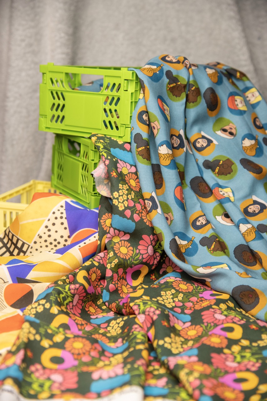 The Flowers - TENCEL Fabric