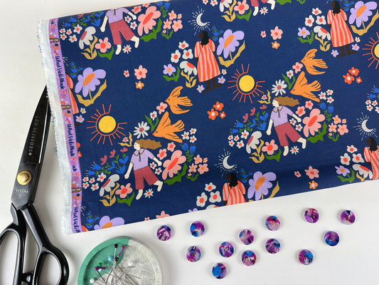 Flower Garden - 100% Lightweight Cotton