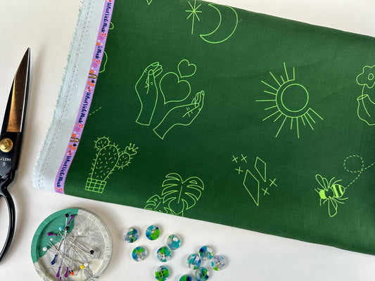 Scribbles - 100% Lightweight Cotton