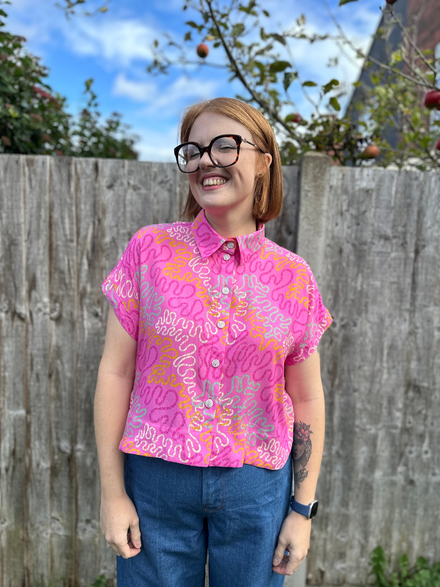 Squiggles - 100% Viscose