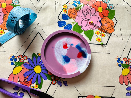 Colour Splash Resin Magnetic Pin Dish