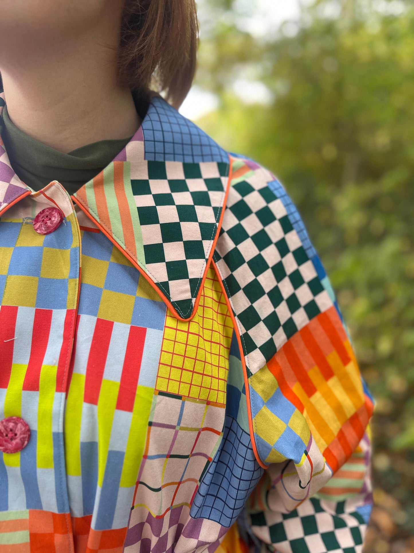 Grid - 100% Cotton Canvas