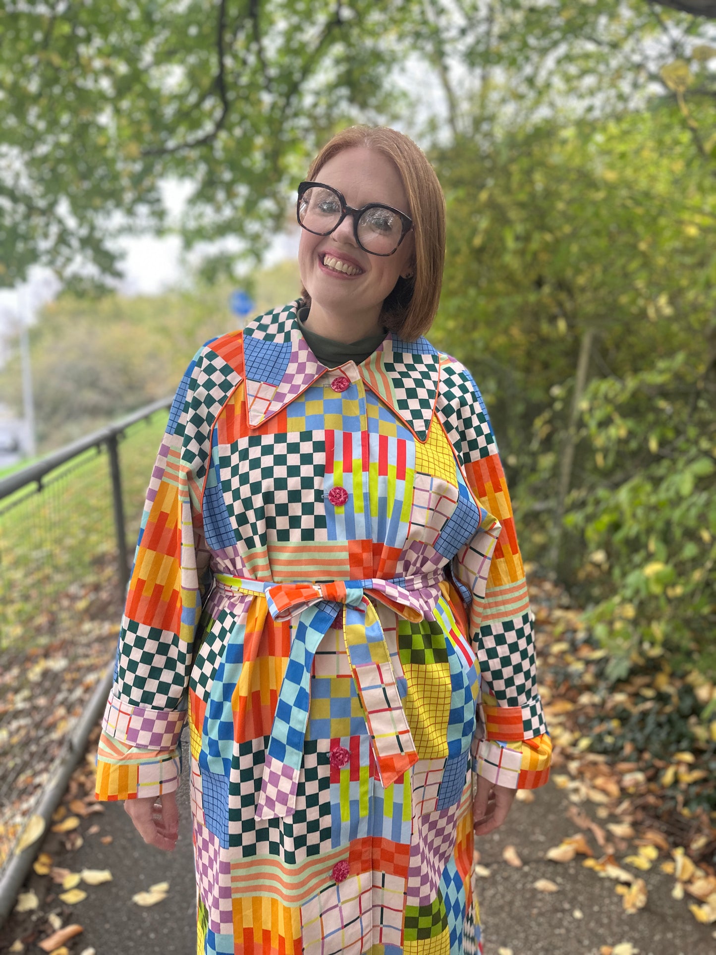 Grid - 100% Cotton Canvas