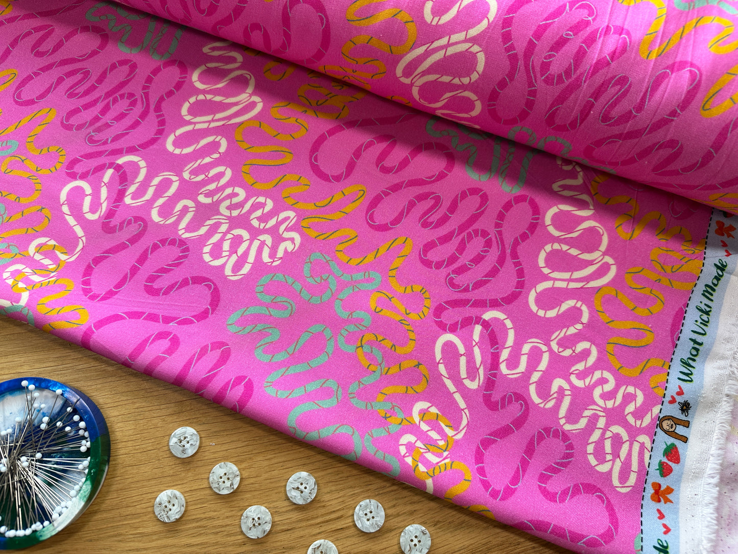 Squiggles - 100% Viscose