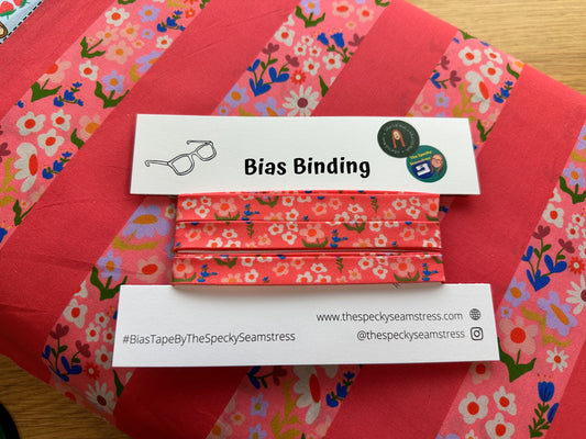 Bloom Bias Binding - Specky Seamstress x What Vicki Made Collaboration