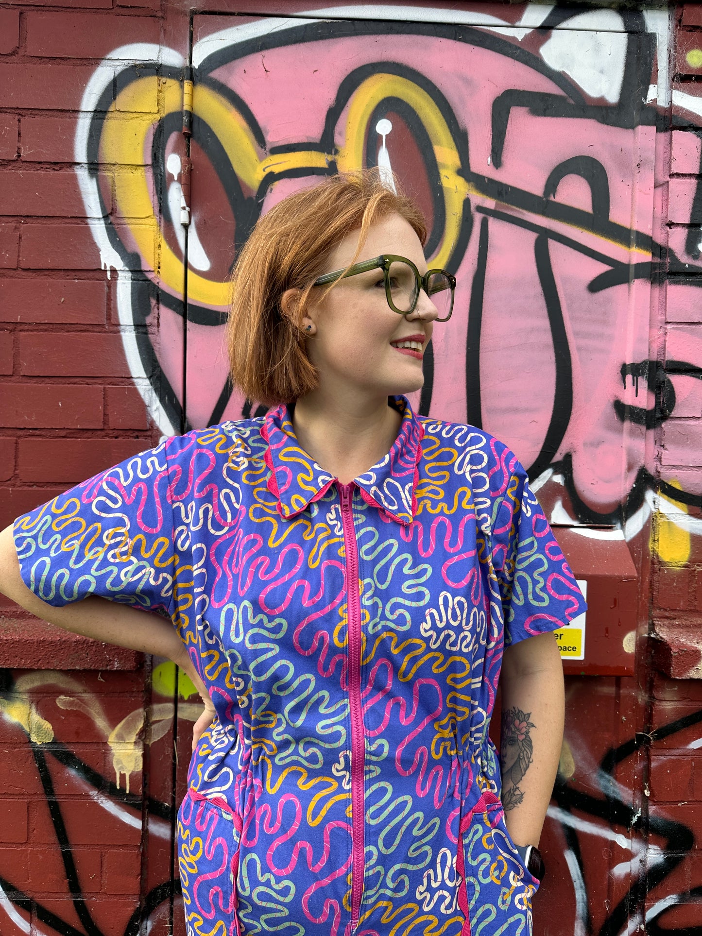 Squiggles - 100% Cotton Canvas