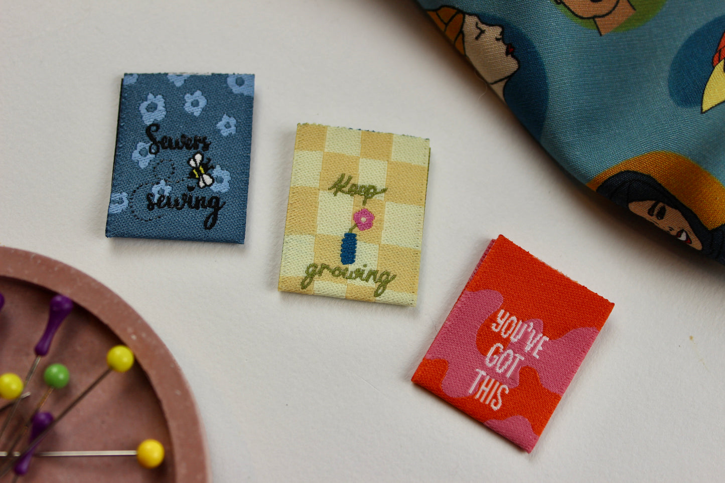 Keep Growing - Woven Labels