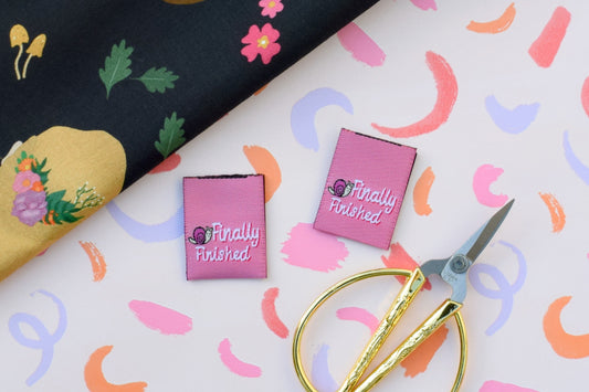 Finally Finished - Woven Labels